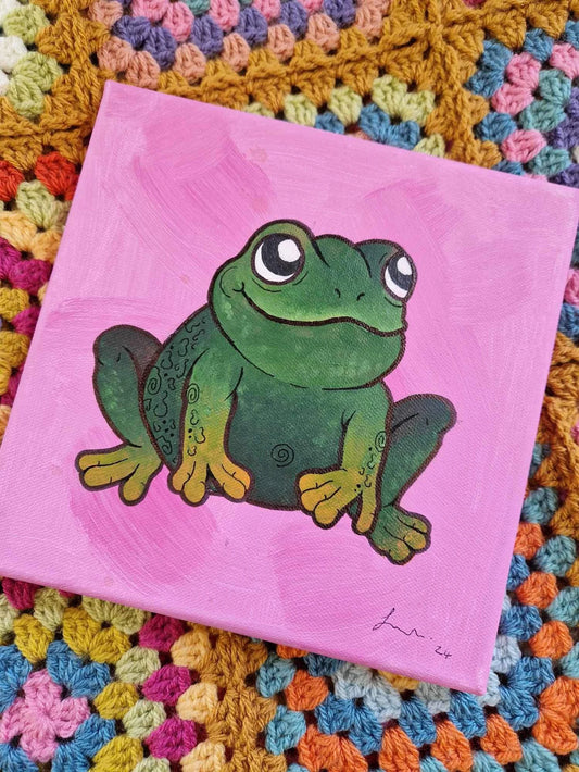 Froggo Painting 01 - GingerCnut Tattoo