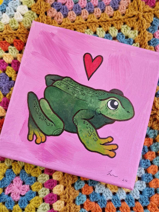Froggo Painting 02 - GingerCnut Tattoo